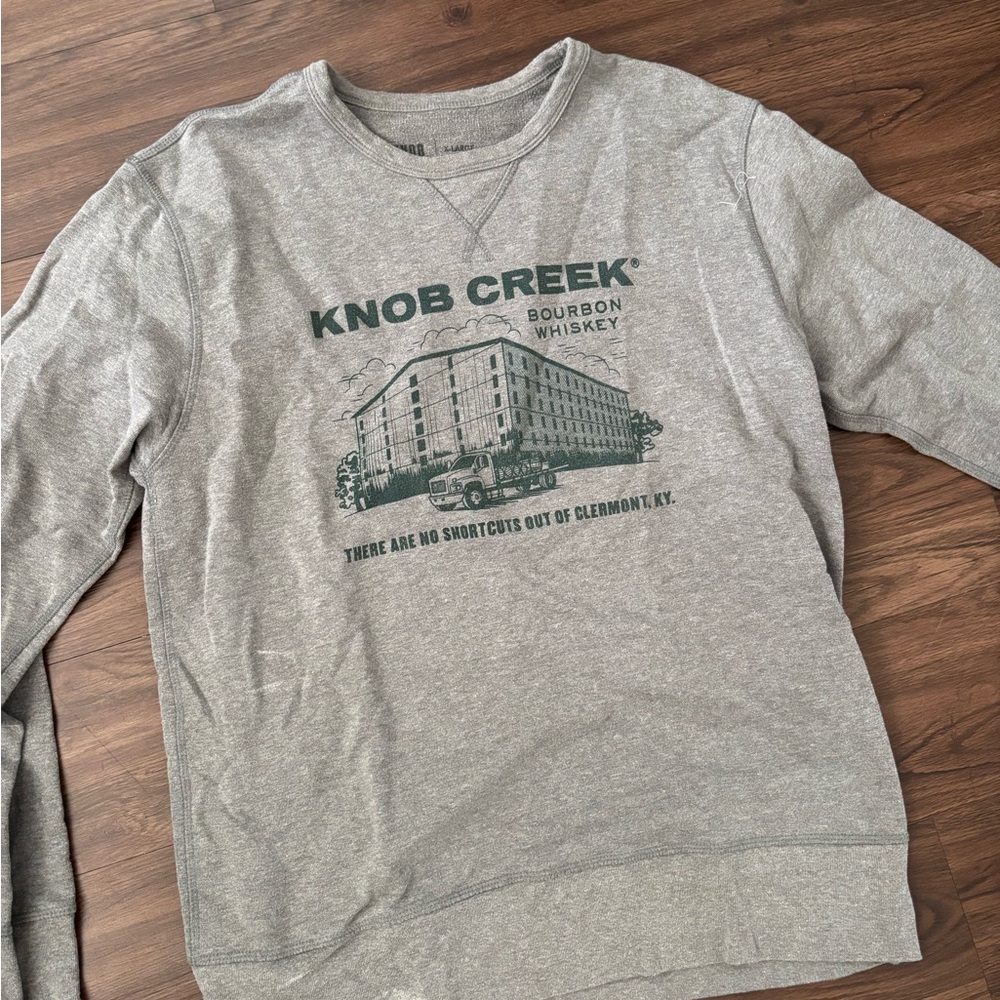 Knob Creek Gray Sweatshirt